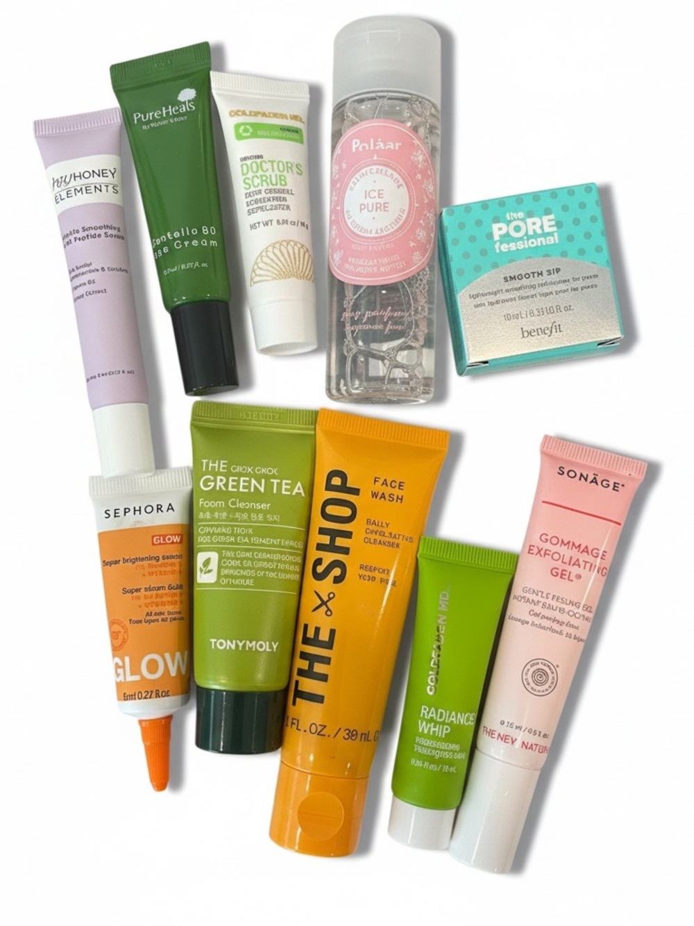 High-End Skincare Mini Bundle | Sephora, Benefit, TonyMoly, Sonage